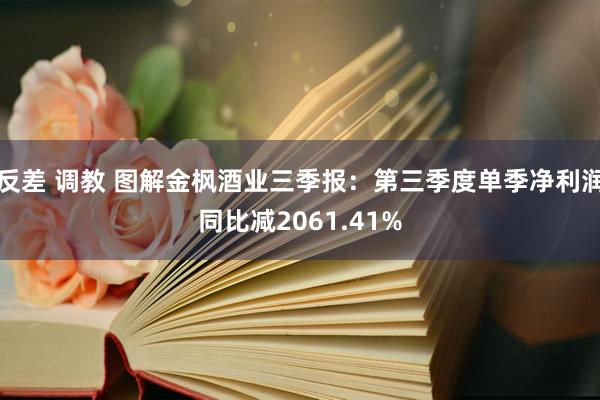 反差 调教 图解金枫酒业三季报：第三季度单季净利润同比减2061.41%